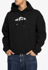 Dsquared2 Relax Fit Hoodie In Black