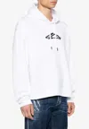 Dsquared2 Icon New Generation Hooded Sweatshirt In White