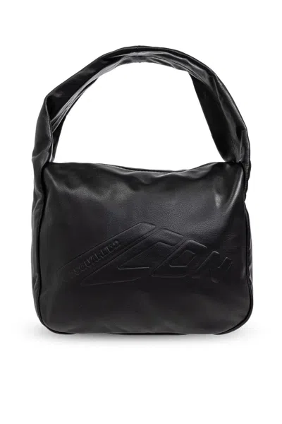 Dsquared2 Icon New Generation Maxi Hobo Bag In Black