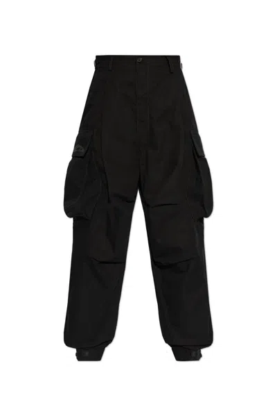 Dsquared2 Icon New Generation Ripstop 3d Cargo Pants In Black