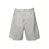 DSQUARED2 DSQUARED2 ICON NEW GENERATION SURFER BERMUDA IN CREAM COTTON