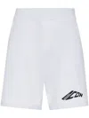 Dsquared2 Icon New Generation Track Shorts In White