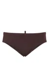 Dsquared2 Icon New Generation Swim Trunks In Brown