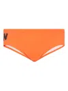 Dsquared2 Icon New Generation Swimming Trunks In Orange