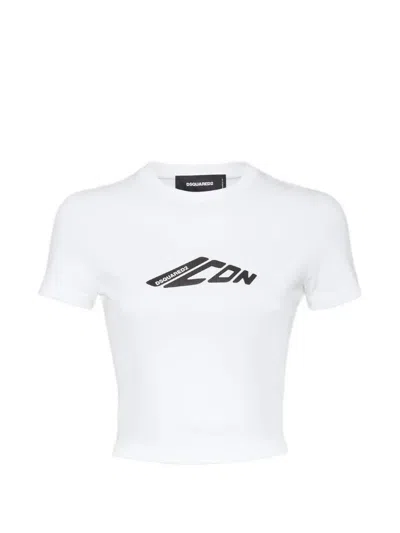 Dsquared2 Icon New Generation T-shirt In White