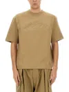 Dsquared2 Dsquared Icon New Generation Loose Fit Embossed T-shirt In Brown