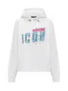 DSQUARED2 ICON PIXELED HOODIE