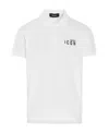 Dsquared2 Icon Polo Shirt In White