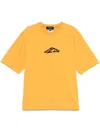 Dsquared2 Printed Icon Crew Neck T-shirt In Yellow