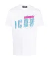 Dsquared2 Icon-print Cotton T-shirt In White