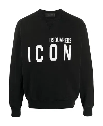 Dsquared2 Dsquared Men Icon Cool Fit Sweatshirt In Black
