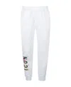 Dsquared2 Icon-print Detail Trousers In White