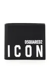 DSQUARED2 ICON PRINT LEATHER WALLET DSQUARED2