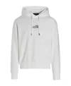 Dsquared2 Logo Print Drawstring Hoodie In White