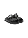 Dsquared2 Icon-print Slides In 黑色
