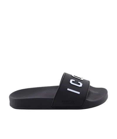 DSQUARED2 DSQUARED2 LOGO EMBOSSED SLIDES