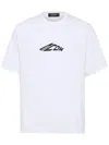 Dsquared2 Loose Fit Tee Icon Nuova Generazione In Jersey Di Cotone T-shirt In White