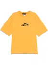 Dsquared2 Printed Icon Crew Neck T-shirt In Yellow