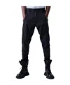 Dsquared2 Icon-print Tapered-leg Trousers In Black