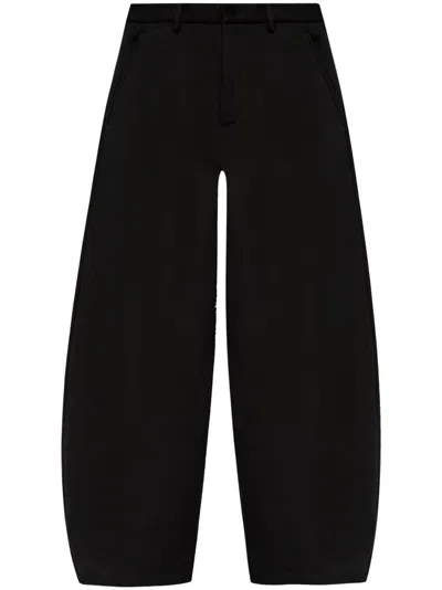 Dsquared2 Icon-print Trousers In Black