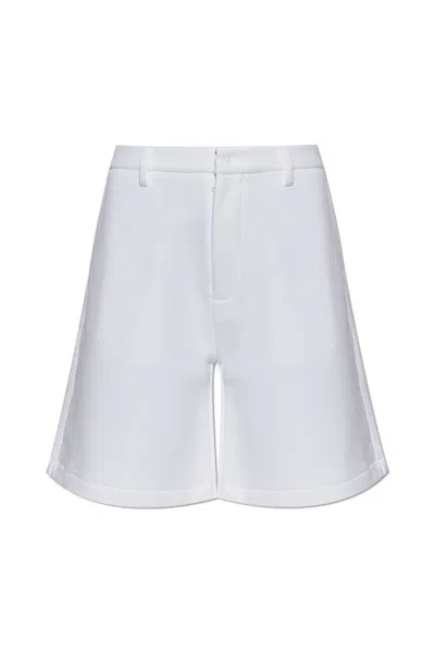 Dsquared2 Printed Track Shorts In White