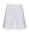 Dsquared2 Printed Track Shorts In White