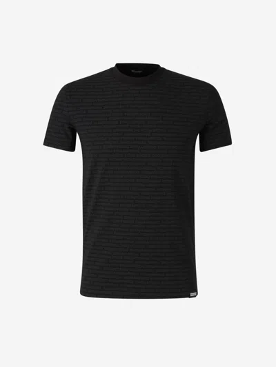 Dsquared2 Icon Printed T-shirt In Black