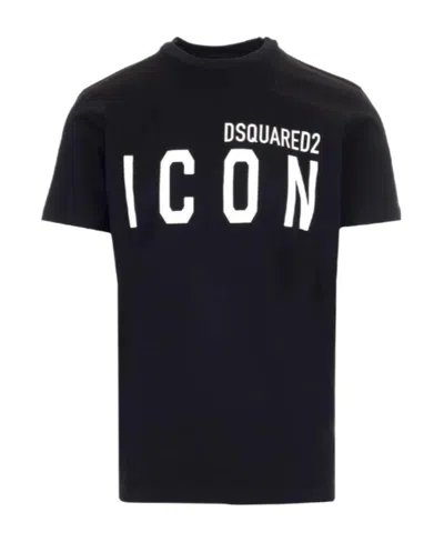 DSQUARED2 DSQUARED2 LOGO PRINTED CREWNECK T-SHIRT