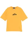 Dsquared2 Printed Icon Crew Neck T-shirt In Yellow