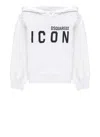 Dsquared2 Icon Relax Hoodie In White