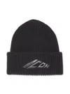 Dsquared2 Icon Ribbed-knit Beanie In Black