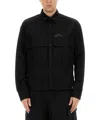 Dsquared2 Icon Ripstop Shirt In Black