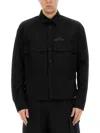 Dsquared2 Icon Ripstop Shirt In Black