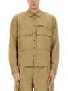 Dsquared2 Dsquared Men "icon Ripstop" Shirt In Brown