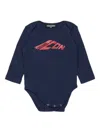 Dsquared2 Icon Romper In Blue