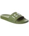 Dsquared2 Logo Sliders Green