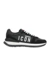 Dsquared2 Icon Running Sneakers In Black