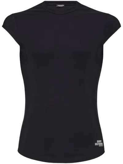 Dsquared2 Icon Short-sleeve T-shirt In Black