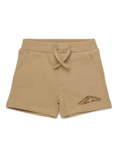 Dsquared2 Babies' Icon Shorts In Beige