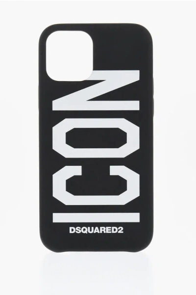 Dsquared2 Icon Silicone Iphone 12/12 Pro Case With Contrasting Logo