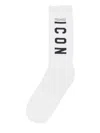 Dsquared2 Icon Socks In White