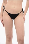 Dsquared2 Icon Solid Color Tie-side Bikini Bottoms