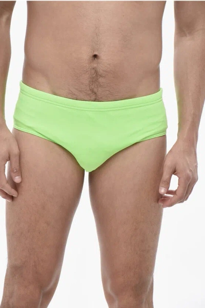 Dsquared2 Icon Solid-color Swim Brief Be A In Green