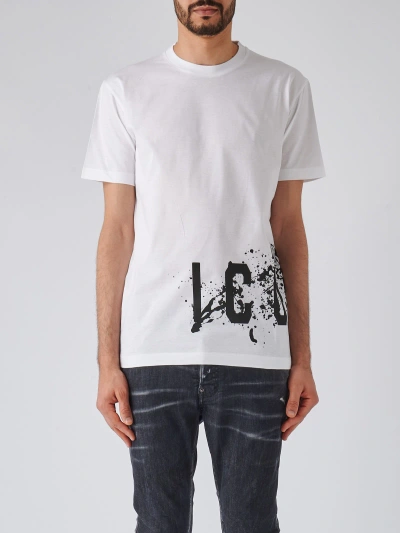 Dsquared2 Icon Spanish Cool Fit Tee T-shirt In White