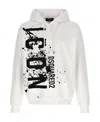 Dsquared2 Icon Man Sweatshirt White Size L Cotton In White