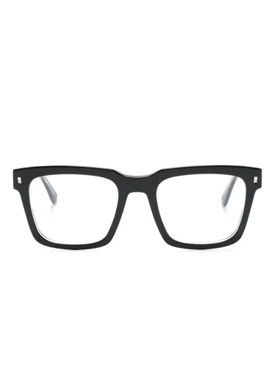 Dsquared2 Icon Square-frame Glasses In Black