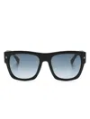 Dsquared2 Icon Square-frame Sunglasses In Black