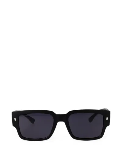 Dsquared2 Icon Square-frame Sunglasses In Black