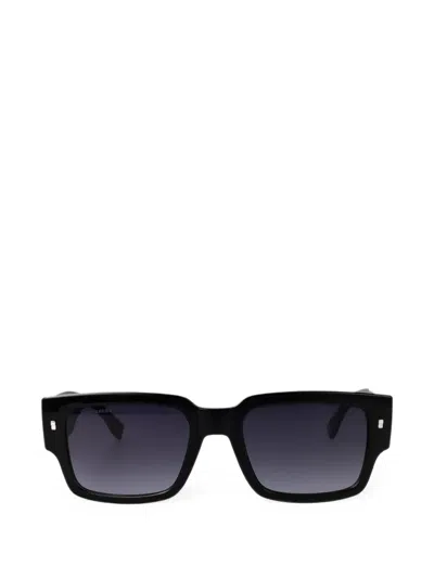Dsquared2 Icon Square-frame Sunglasses In Black