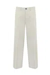 Dsquared2 Icon Summer Loose Chino Trousers In Ghiaccio